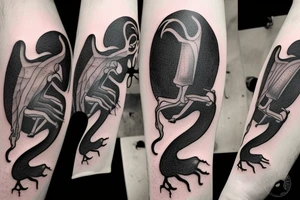 Jersey Devil tattoo idea