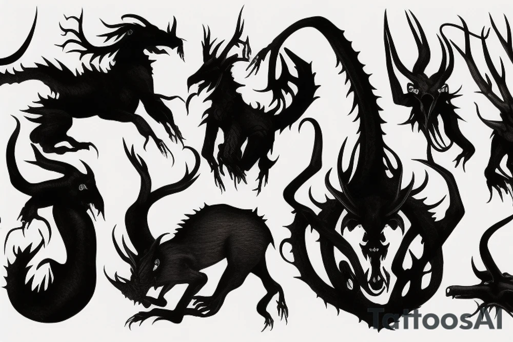 Jersey Devil tattoo idea