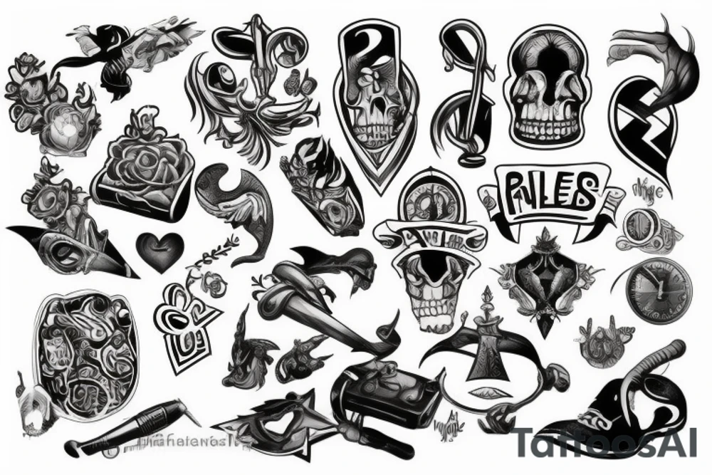 game rules tattoo idea