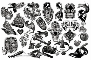game rules tattoo idea