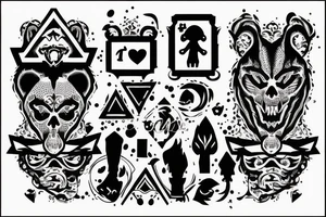 remember the rules of the game. In this game you are the alpha tattoo idea