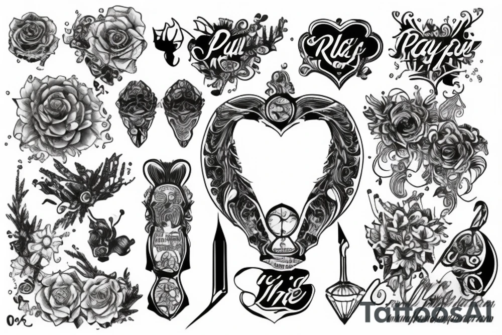 play by the rules and win tattoo idea