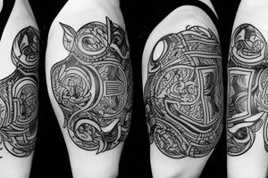 play by the rules and win tattoo idea