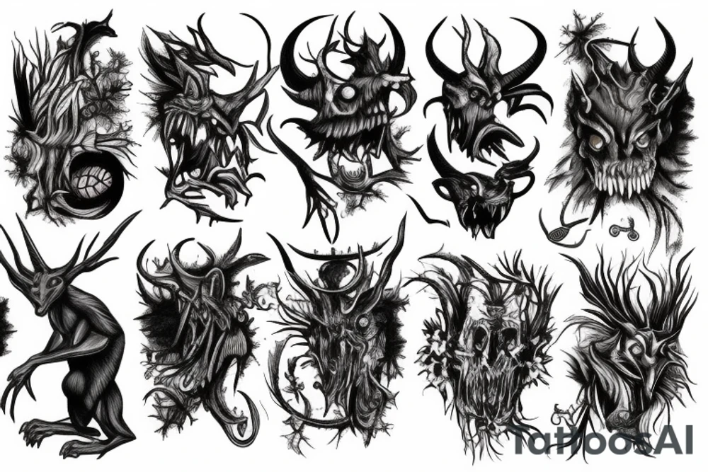 Jersey Devil tattoo idea