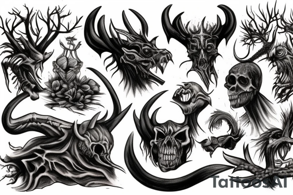 Jersey Devil tattoo idea