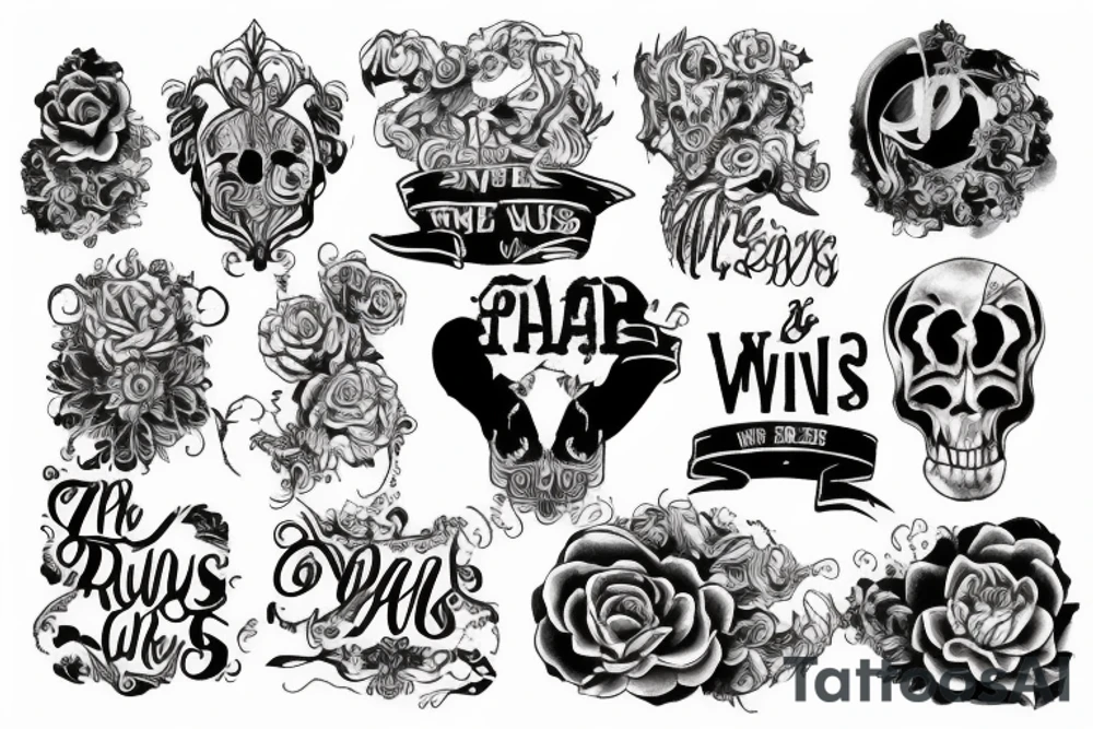 play by the rules and win tattoo idea