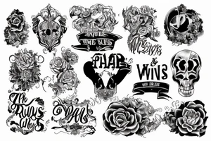 play by the rules and win tattoo idea