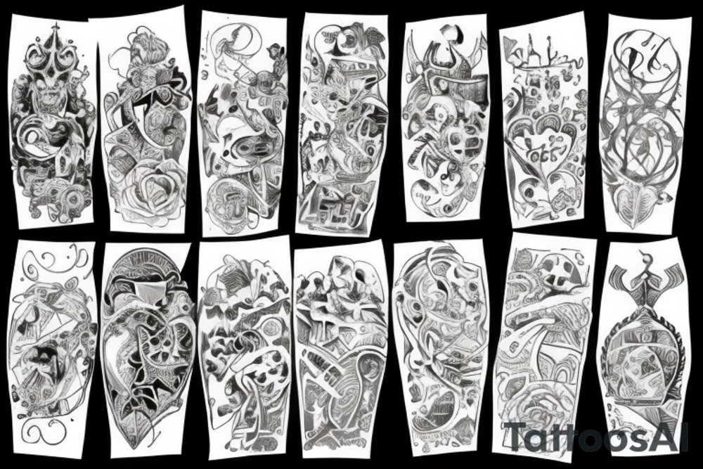 play by the rules and win tattoo idea