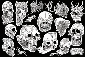 Jersey Devil tattoo idea