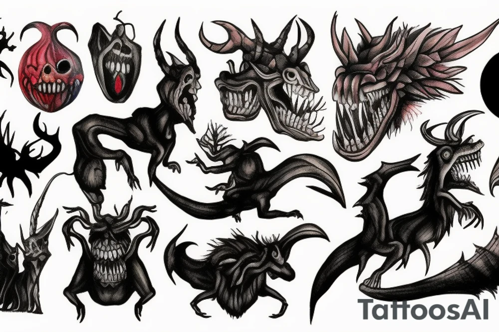 Jersey Devil tattoo idea