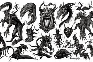 Jersey Devil tattoo idea