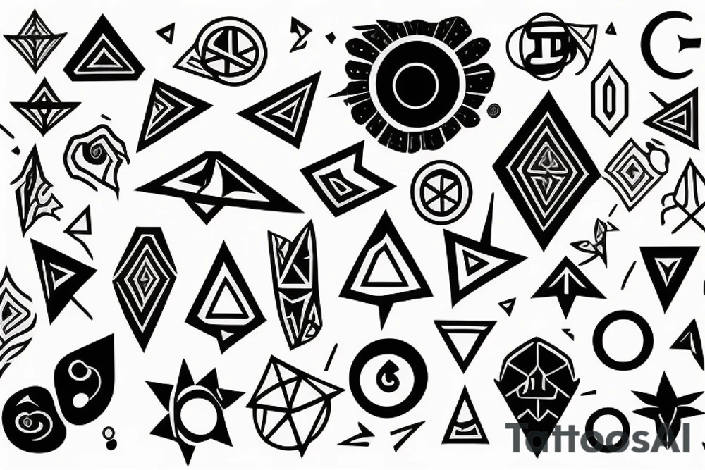 you are alfra tattoo idea