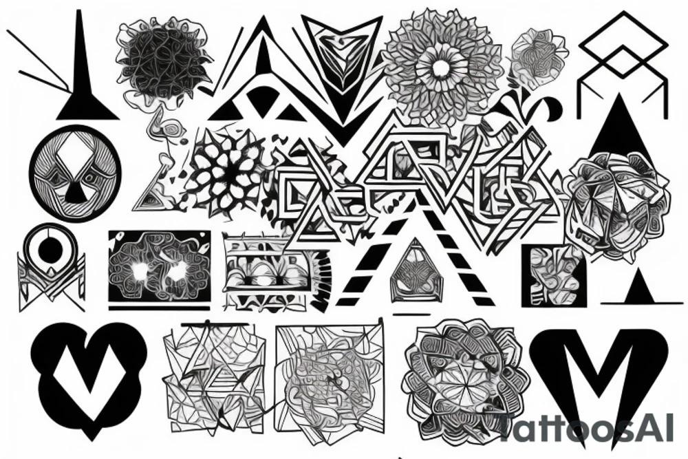 you are alfra tattoo idea