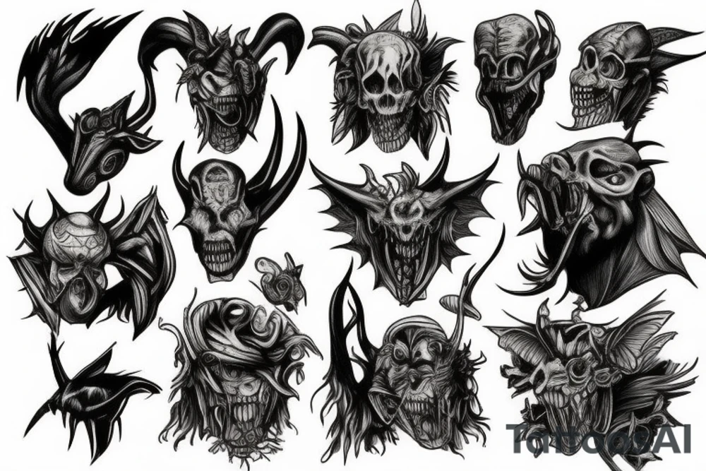 Jersey Devil tattoo idea