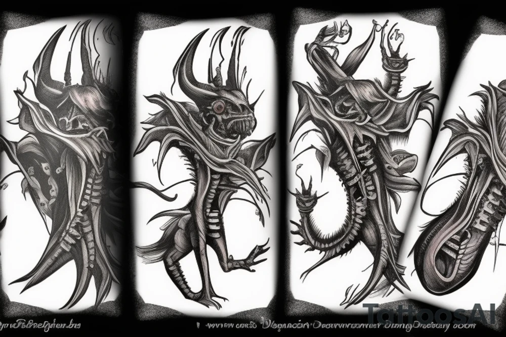 Jersey Devil tattoo idea