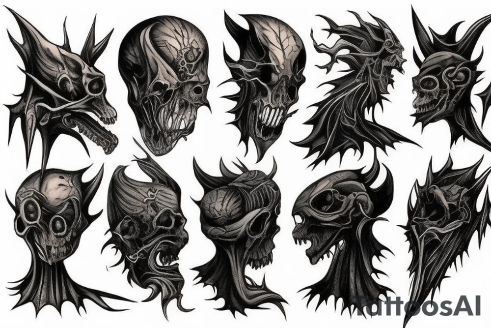 Jersey Devil tattoo idea