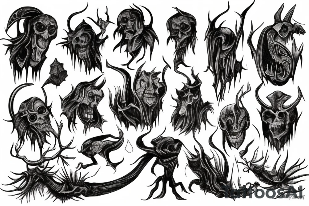 Jersey Devil tattoo idea