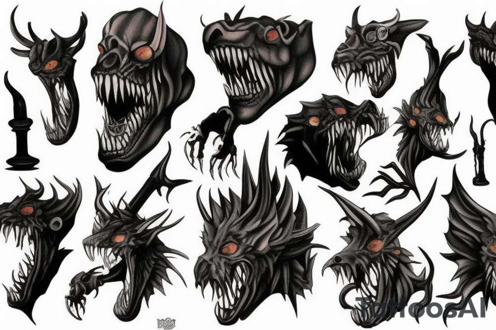 Jersey Devil tattoo idea