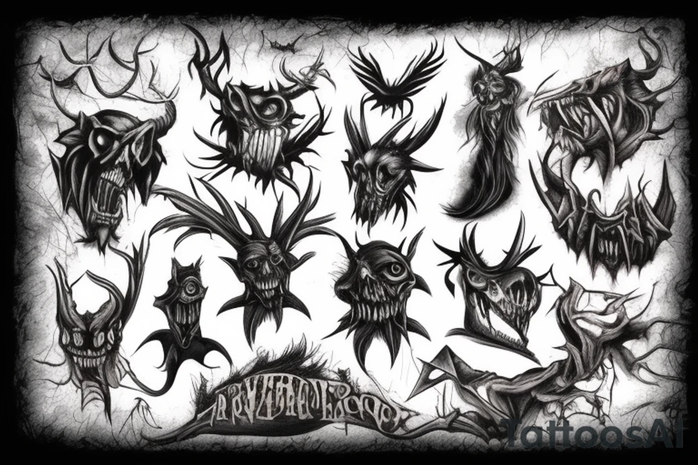 Jersey Devil tattoo idea