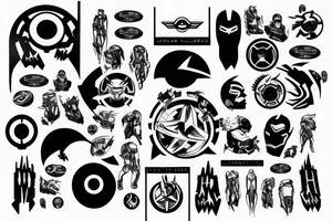 stark industries tattoo idea