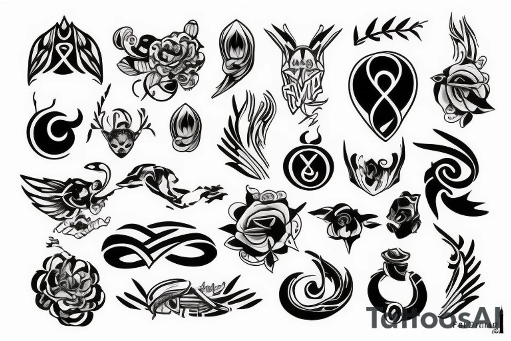 alfa and omega tattoo idea