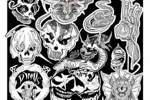 Tame your demons tattoo idea