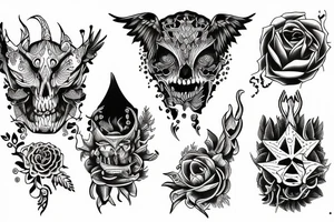 Tame your demons tattoo idea