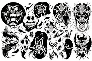 Tame your demons tattoo idea