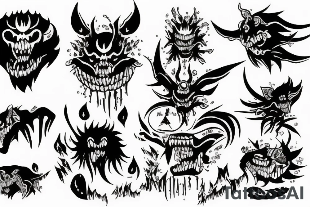 Tame your demons tattoo idea