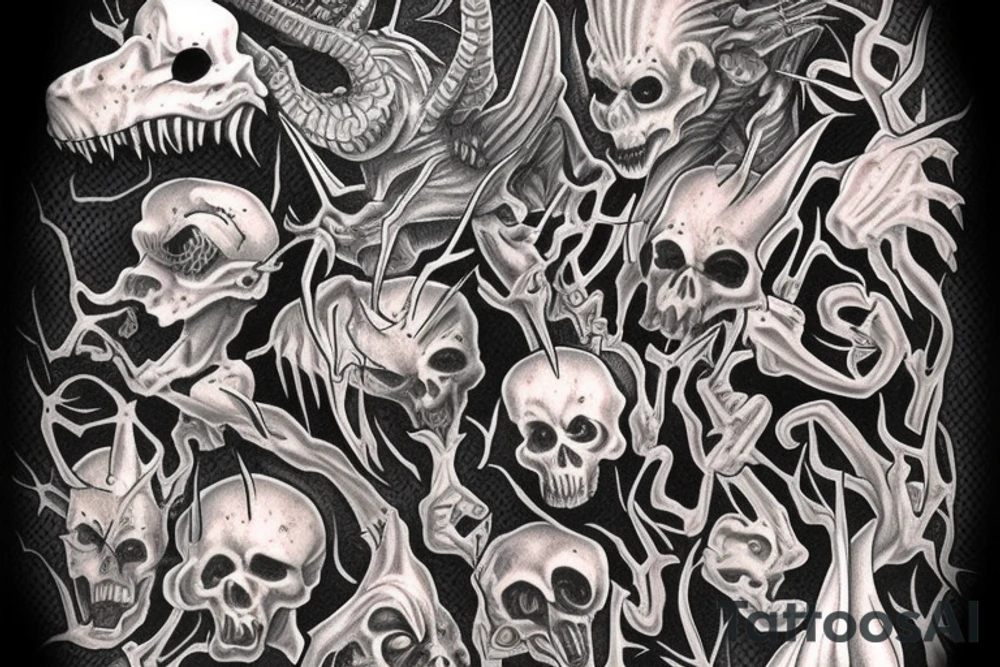 Jersey Devil tattoo idea