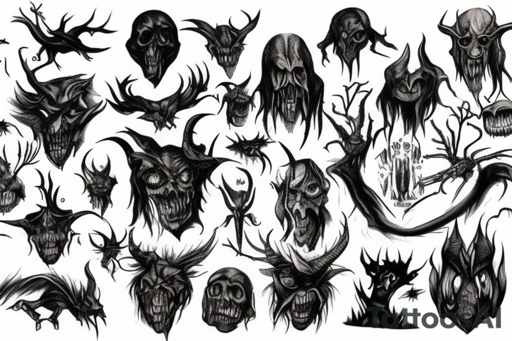 Jersey Devil tattoo idea