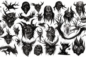 Jersey Devil tattoo idea
