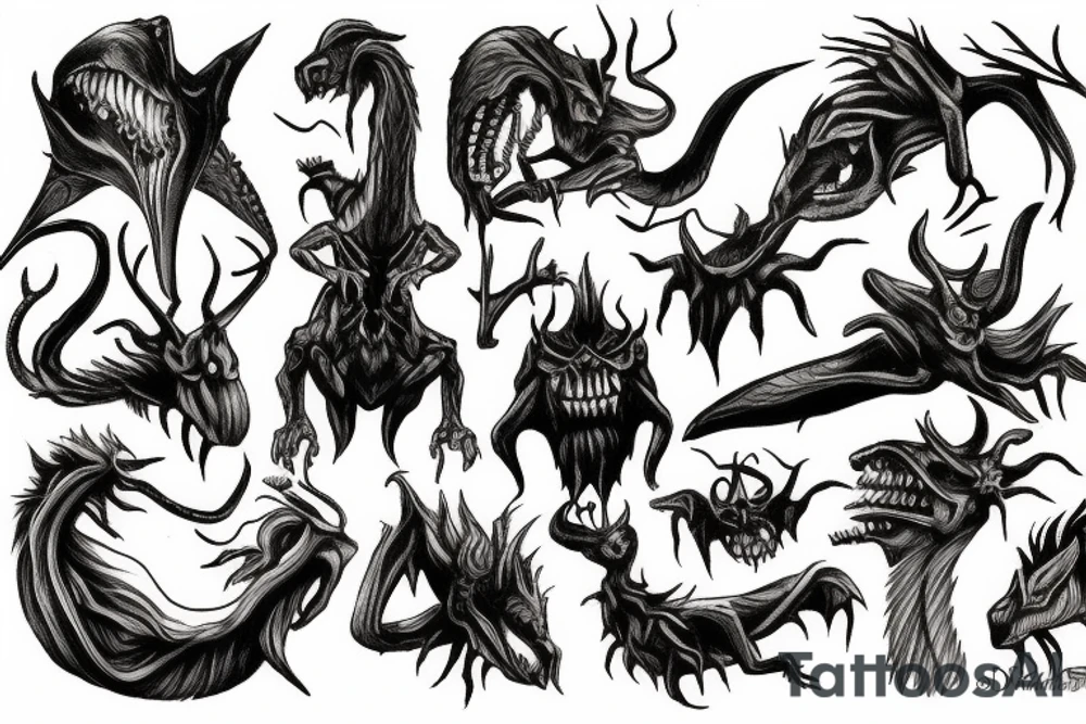 Jersey Devil tattoo idea