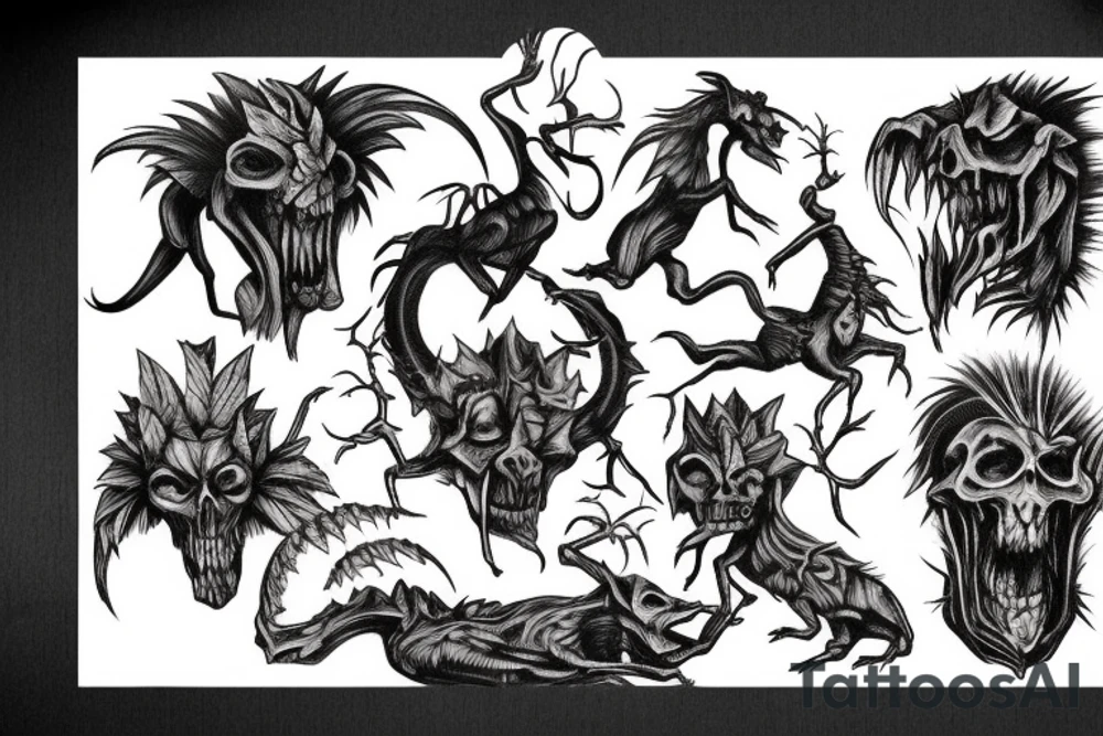 Jersey Devil tattoo idea