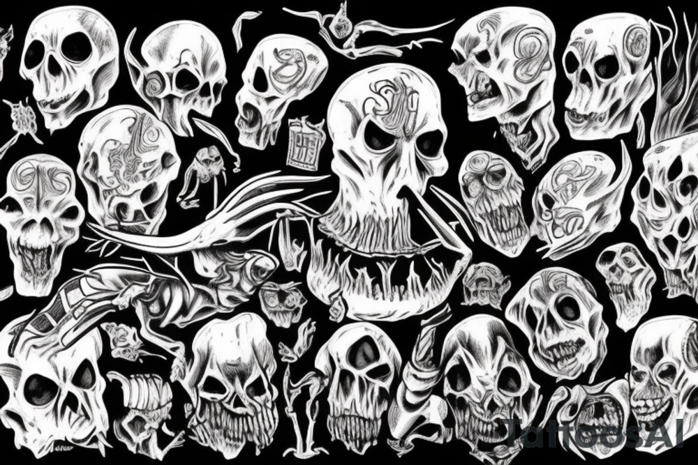Jersey Devil tattoo idea