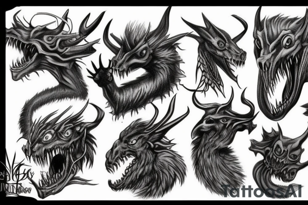 Jersey Devil tattoo idea