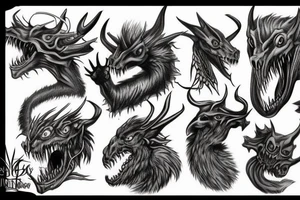 Jersey Devil tattoo idea