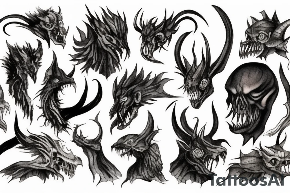 Jersey Devil tattoo idea