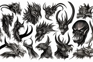 Jersey Devil tattoo idea