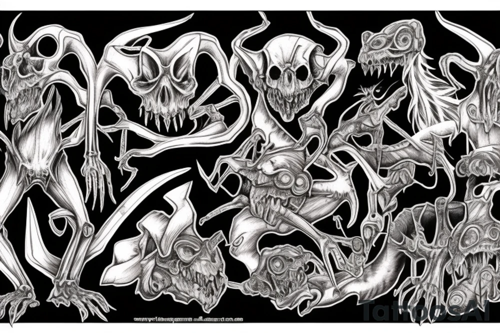 Jersey Devil tattoo idea