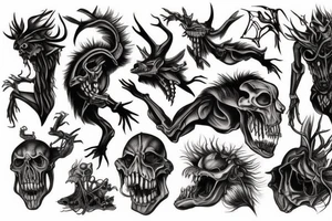 Jersey Devil tattoo idea