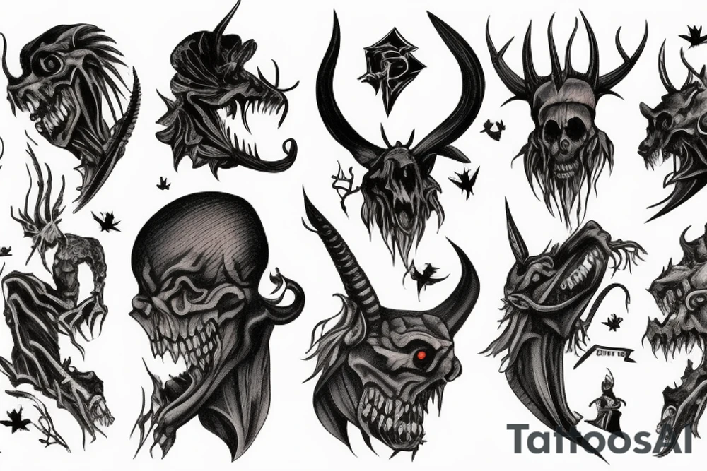 Jersey Devil tattoo idea