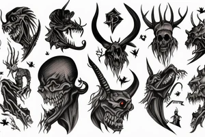 Jersey Devil tattoo idea