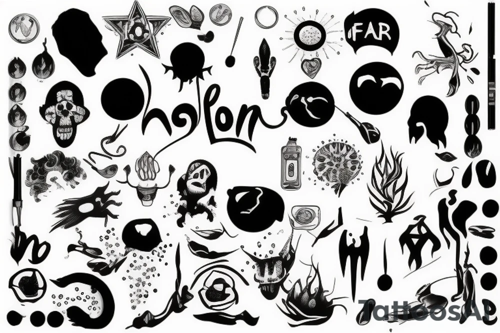 no fear tattoo idea