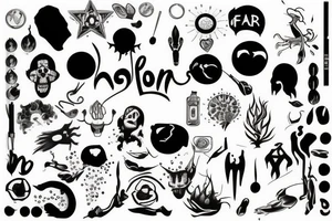 no fear tattoo idea