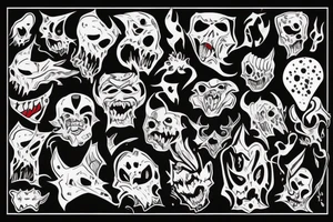 Jersy Devil tattoo idea