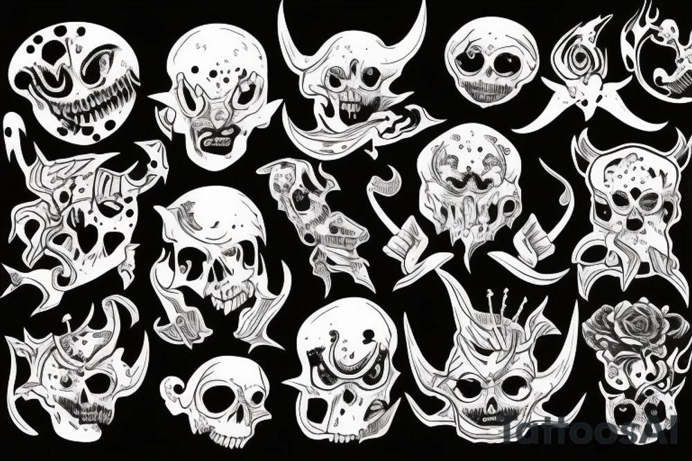 Jersy Devil tattoo idea