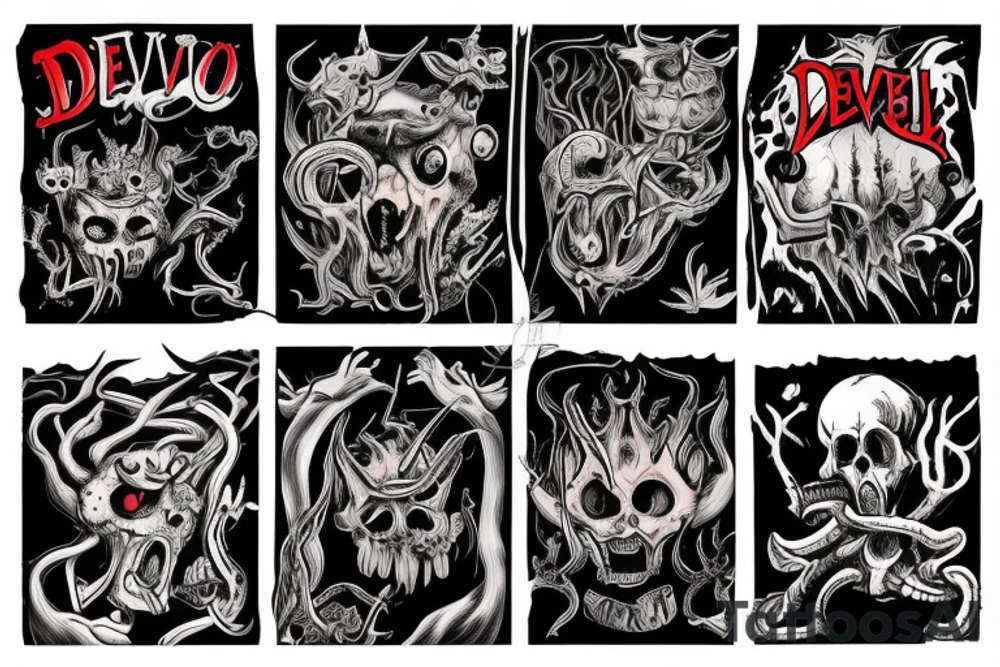 Jersy Devil tattoo idea