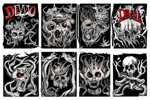 Jersy Devil tattoo idea