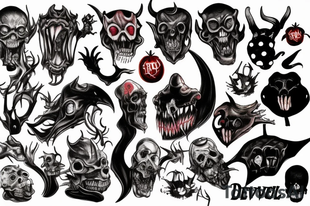 Jersy Devil tattoo idea